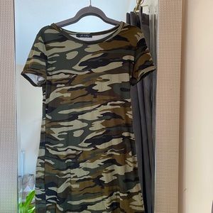 Camo Print Dresses